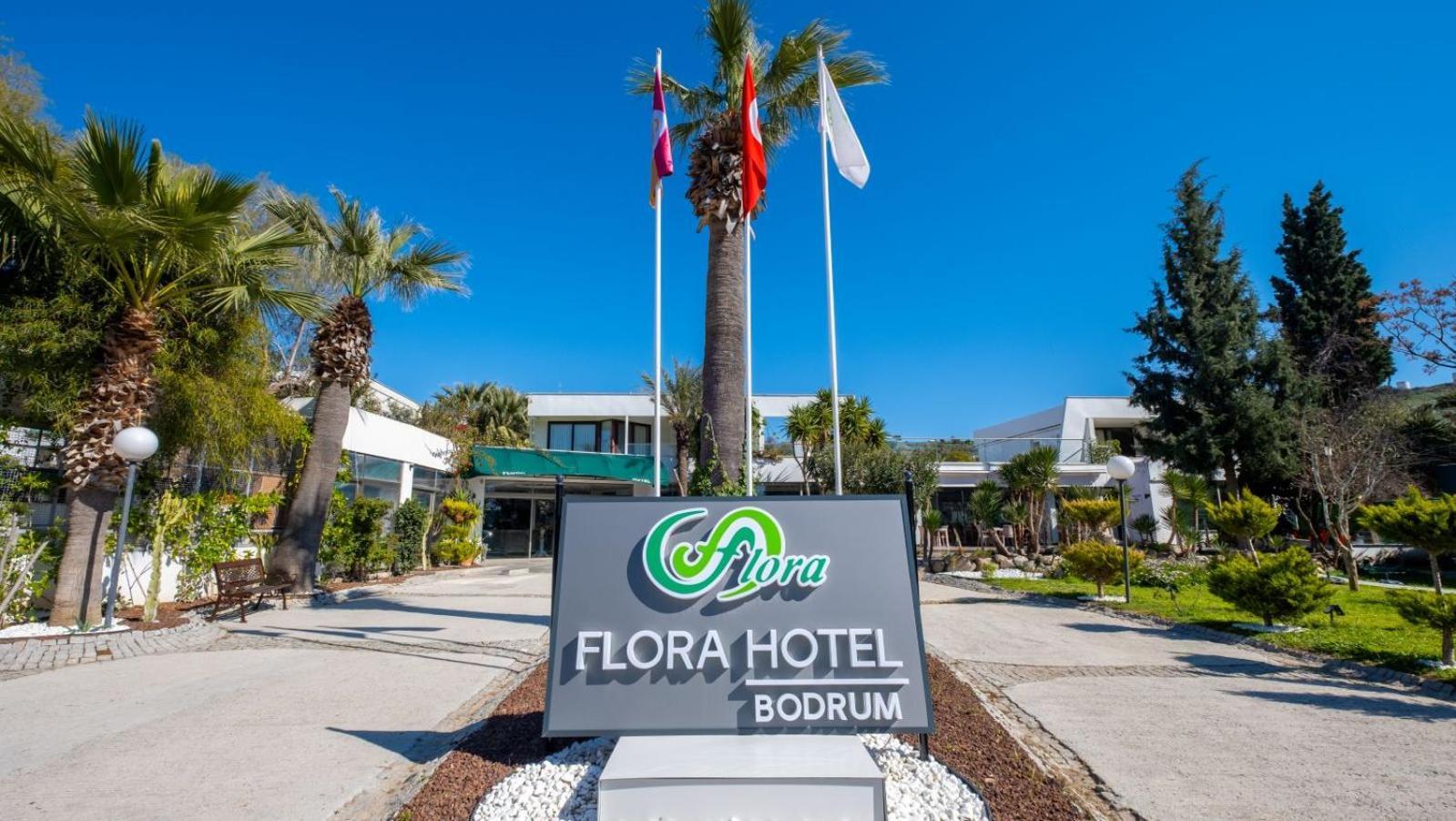 Flora Hotel Gümbet Exterior foto